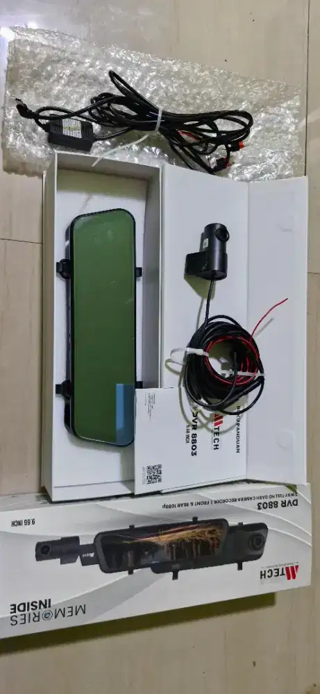 dashcam mirror camera tipe M tech 8803