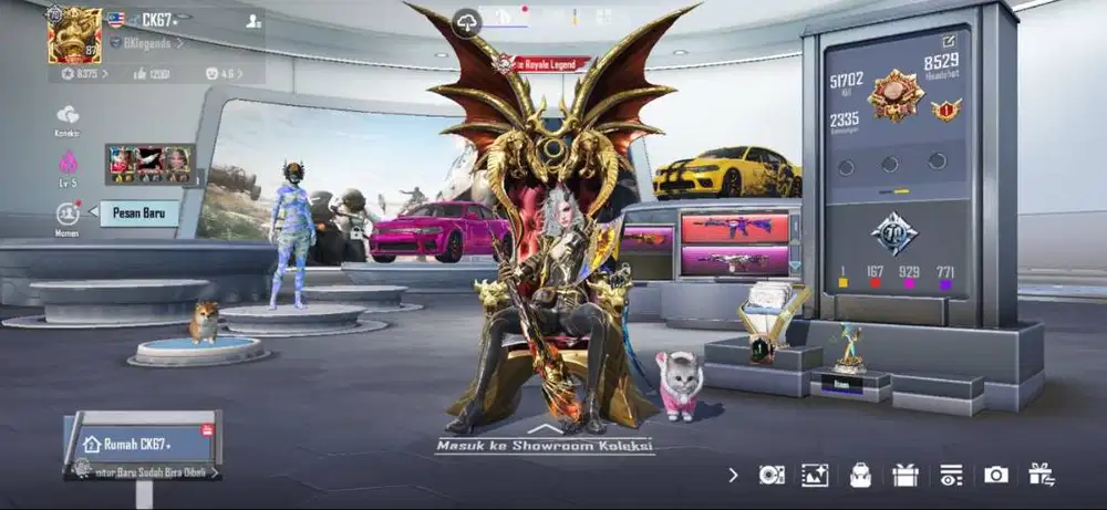 Jual akun pubg pribadi