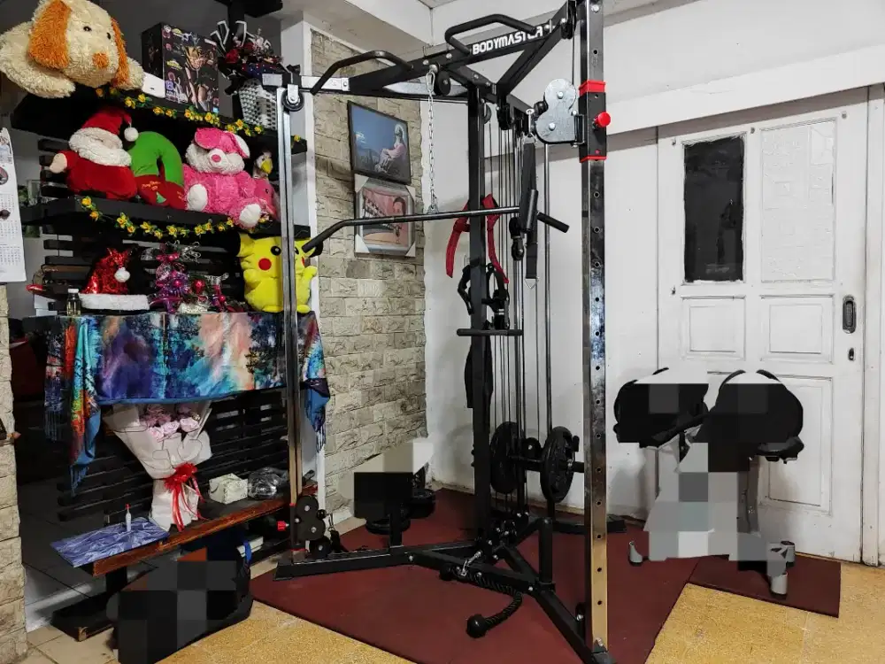 HOMEGYM CABLE CROSS BODY MASTER + 10 KARPET PREMIUM