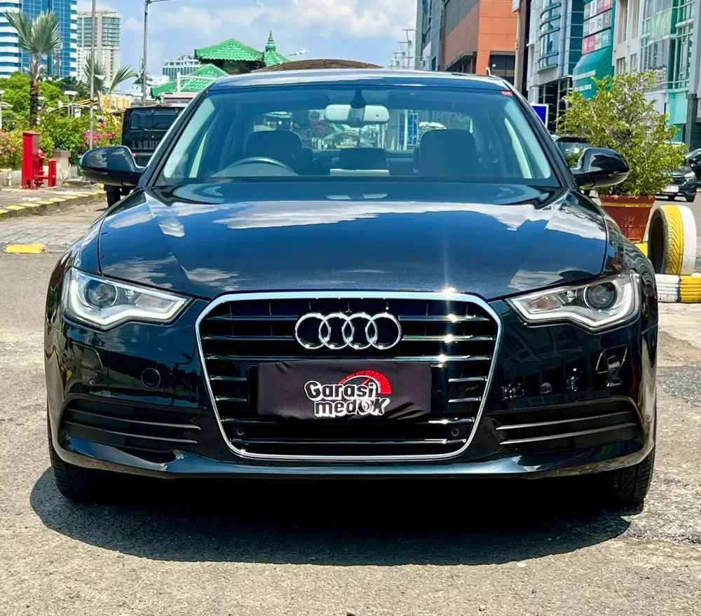 Audi A6 A 6 TFSI 2012 pk 2013 Antik Low KM Murah Bekas Hitam Ganjil