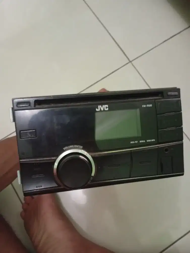 Headunit tape udio merk jvc copotan. Honda brio