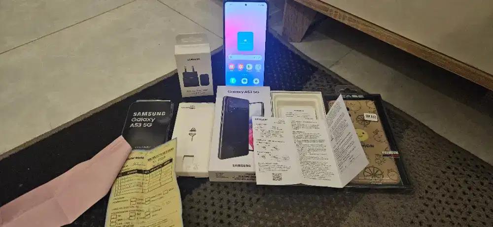​Samsung A53 5G 8/128GB - Mulus Terawat Eks Cewek - Fullset Original