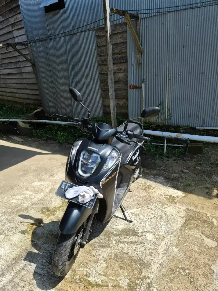 Genio CBS ISS tahun 2022 hitam doff