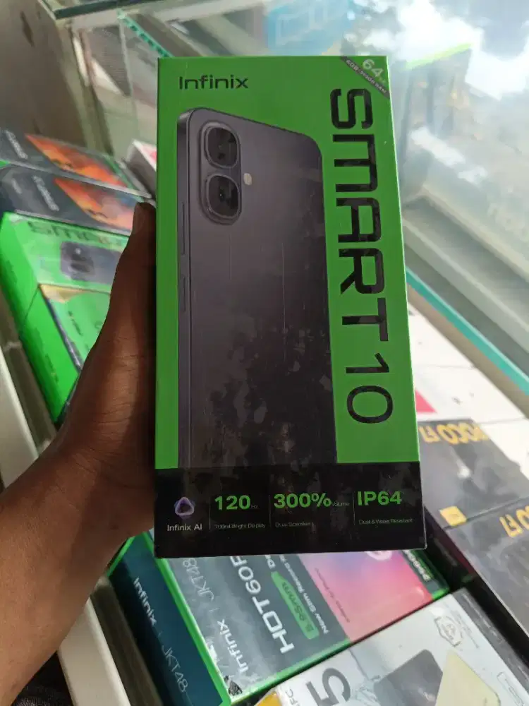 new infinix smart 10 3/64 garansi resmi