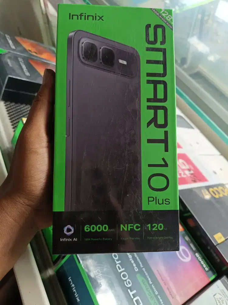 new infinix smart 10 plus 8/128 garansi resmi