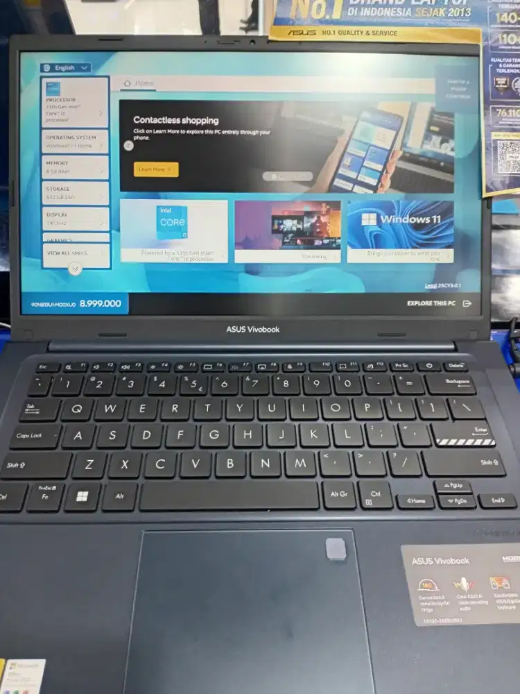 Laptop Asus Intel 3 Bisa Cicilan Pake Home Credit Mulai 15rb/hari