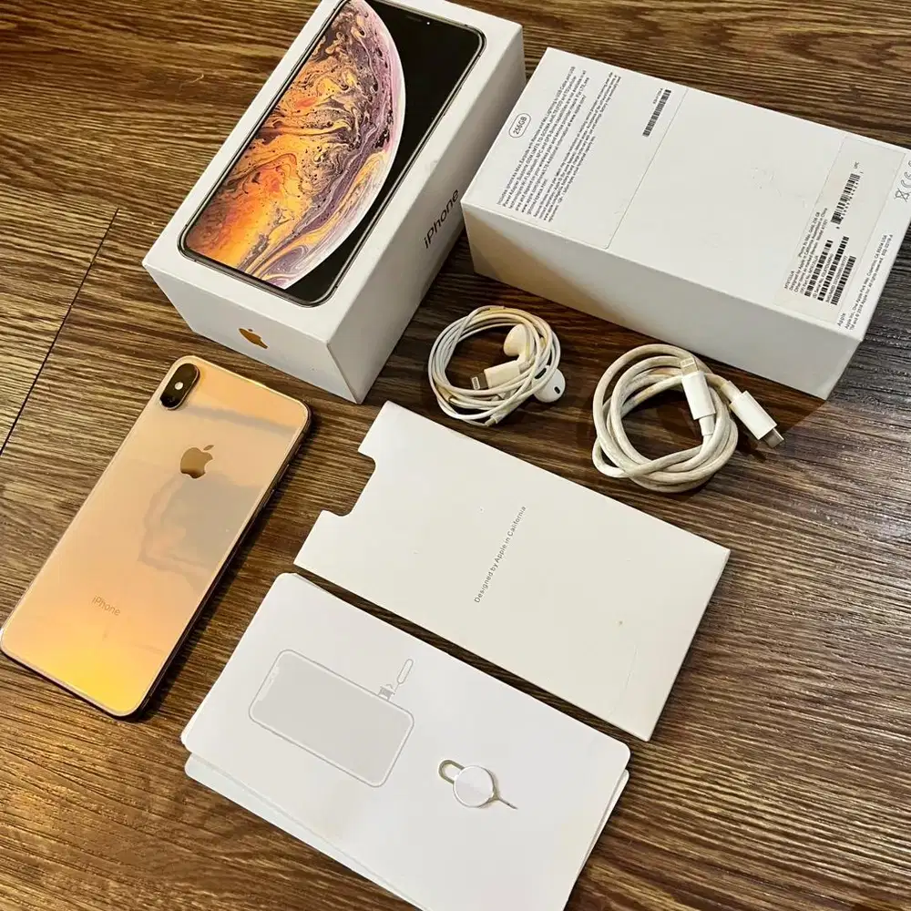 iphone xs max 256gb fullset mulus