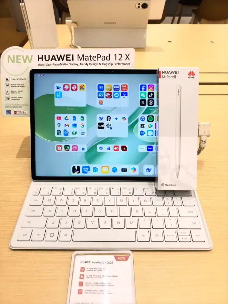 Promo Huawei Matepad 12X 2026 Free M pencil dan keyboard