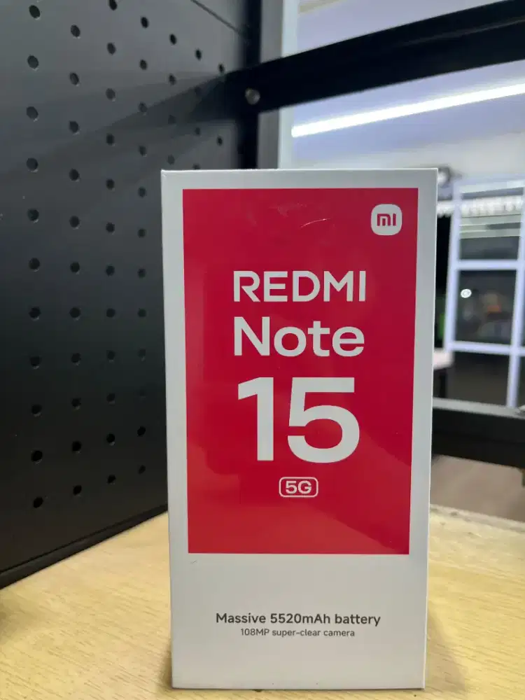 READY STOK REDMI NOTE 15 SERIES GARANSI RESMI XIAOMI INDONESIA!!