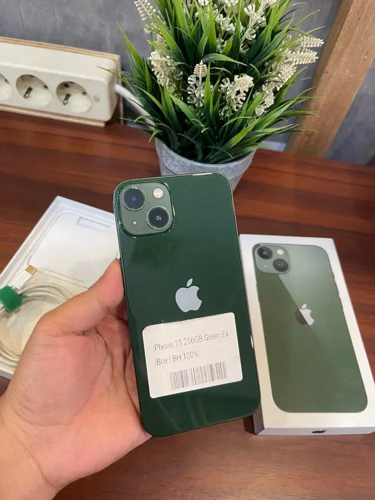 Iphone 13 256 Green Ex ibox fullset