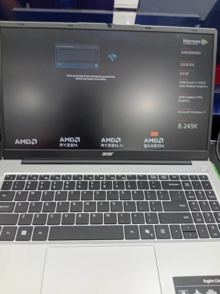 Laptop Acer AMD Ryzen 5 Bisa Cicilan Pake Home Credit Mulai 15rb/hari