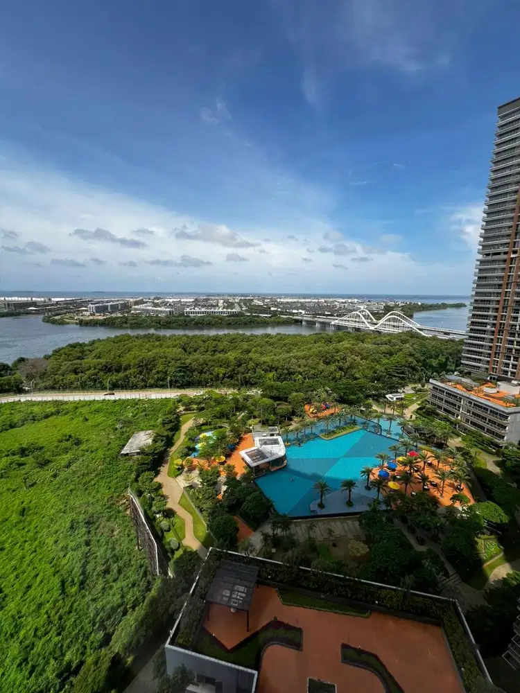 DISEWAKAN APT GOLDCOAST PIK 2kamar tidur 58m2 TERBAIK TERMURAH