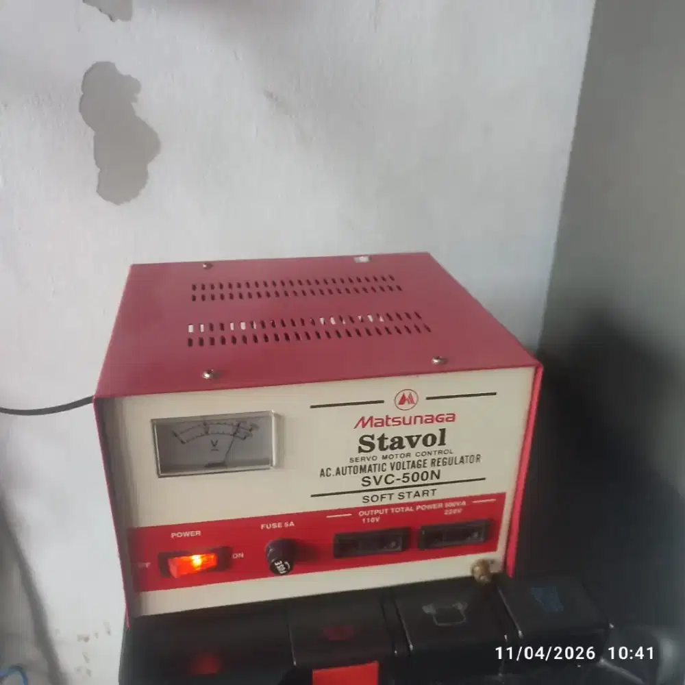 Stabilizer listrik stavol Matsunaga svc-500