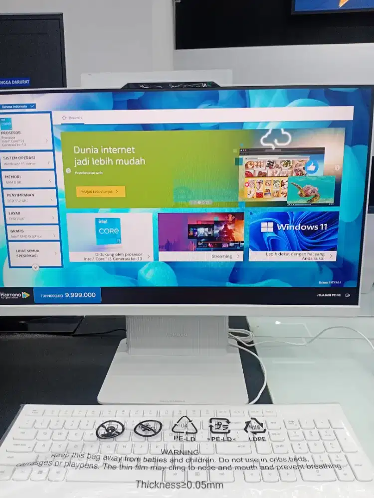 Monitor Lenovo I3 Bisa Cicilan Pake Home Credit Mulai 15rb/hari