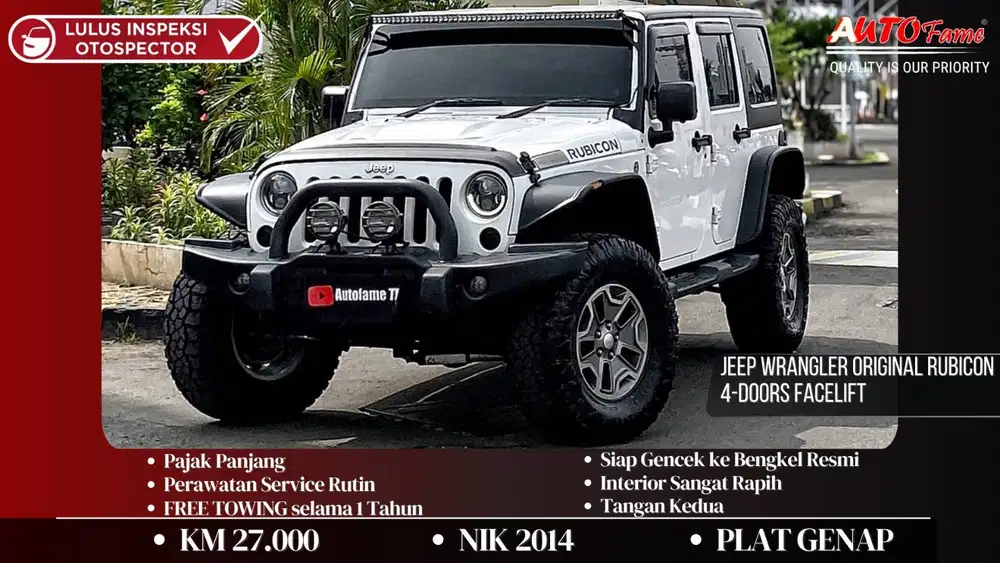 KM27RB Jeep Wrangler Original Rubicon 4-Doors FACELIFT NIK 2014 Full