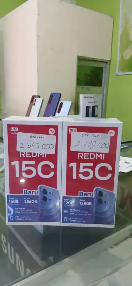 READY REDMI 15C , BARU