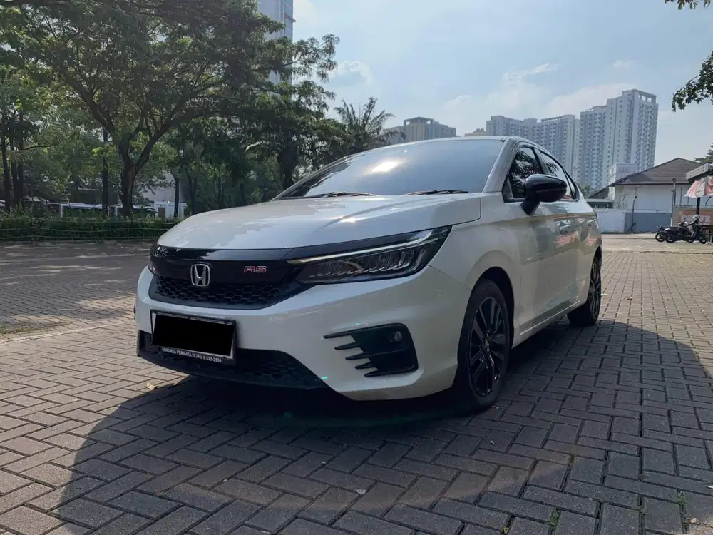 [ LOW KM ] HONDA CITY HB HATCHBACK RS CVT AT MATIC 2022 PUTIH