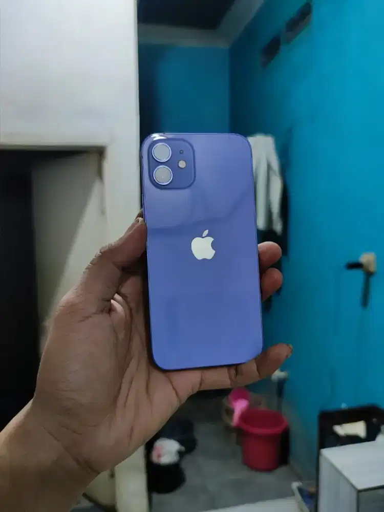 iPhone 12 purple Like new 256 Fullset