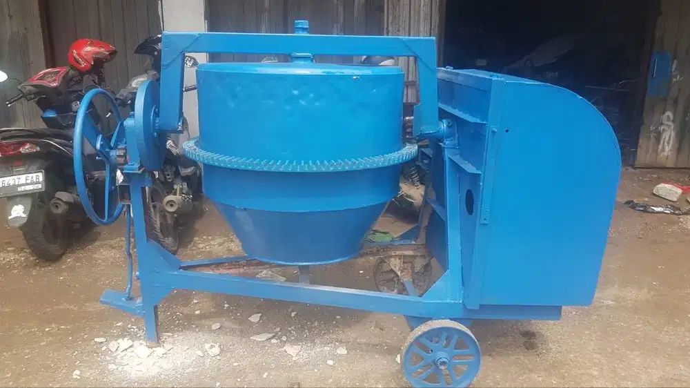Jual Mesin Mixer Cor Beton Merk Hercules Gentong Kokoh Siap Pakai