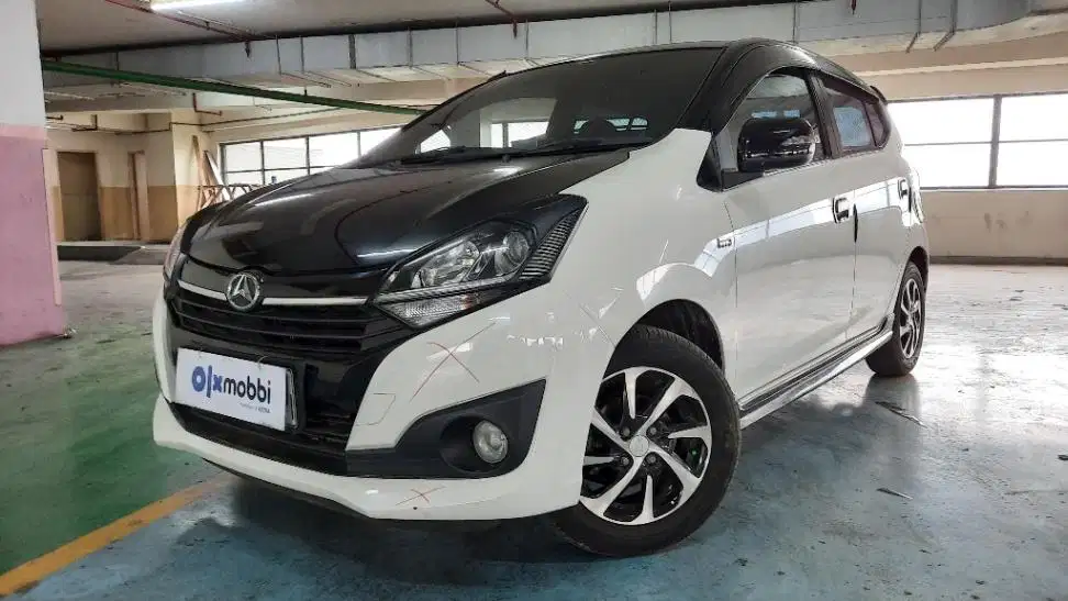 TDP 6,JT, Daihatsu Ayla 1.2 X Bensin-AT Putih 2021
