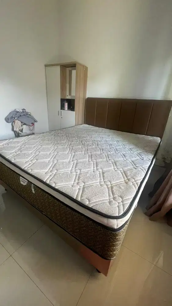 Springbed set divan ukuran 160x 200