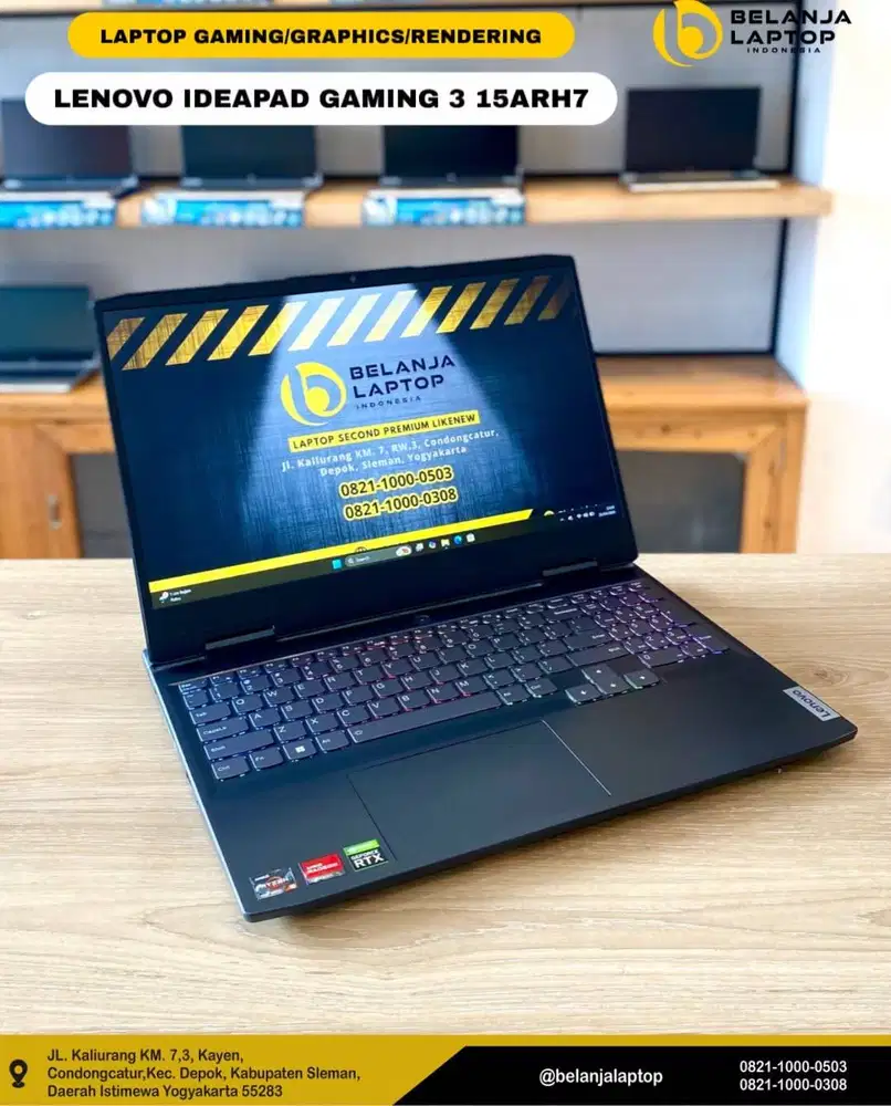 Lenovo Gaming LOQ 15IAX9 /Intel i5 gen 12/20GB/512GB SSD/RTX2050/TERMU