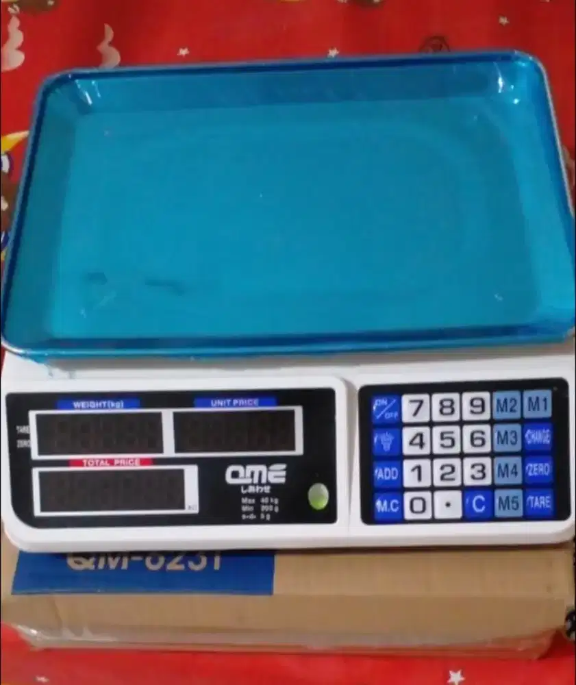 Timbangan digital merk Qme