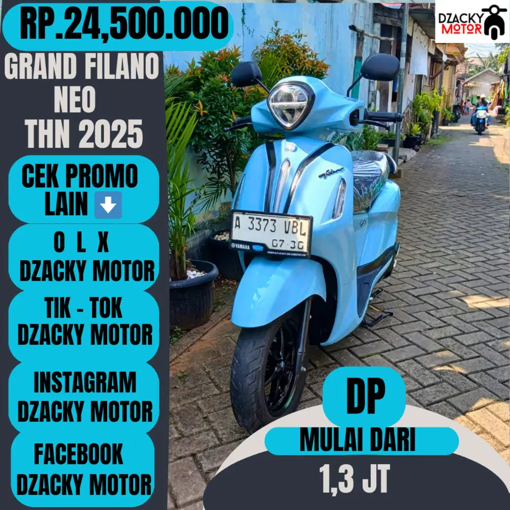 GRAND FILANO NEO THN 2025 SECOND LIKE NEW