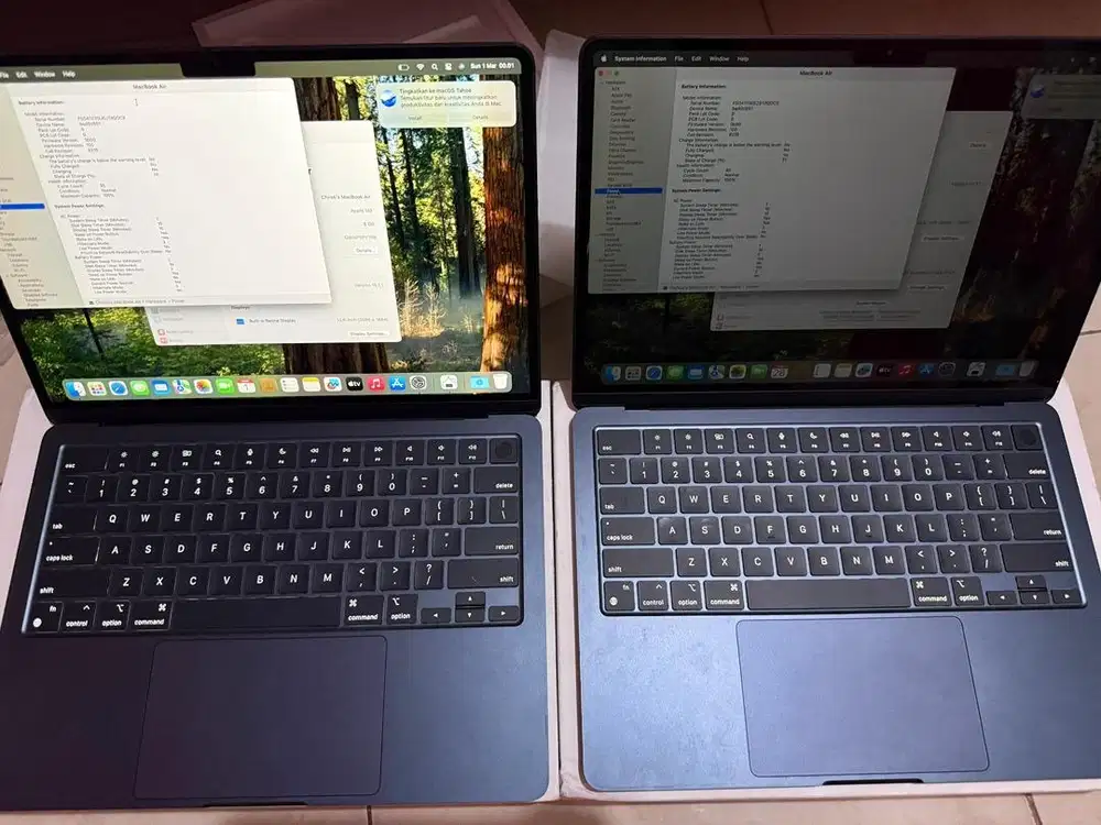 BNOB Macbook Air M3 iBox 8/256gb 13.6 inch 13 inc Apple