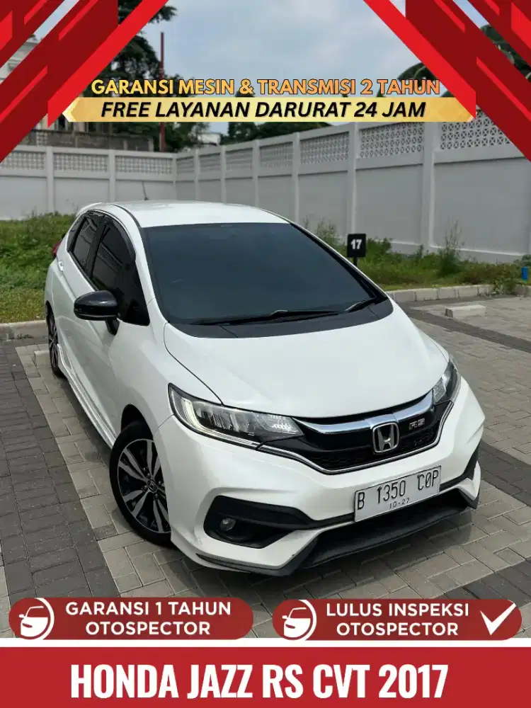 Honda Jazz RS CVT 2017 Honda Jazz Matic 2017 Jazz RS 2017 Jazz Matic
