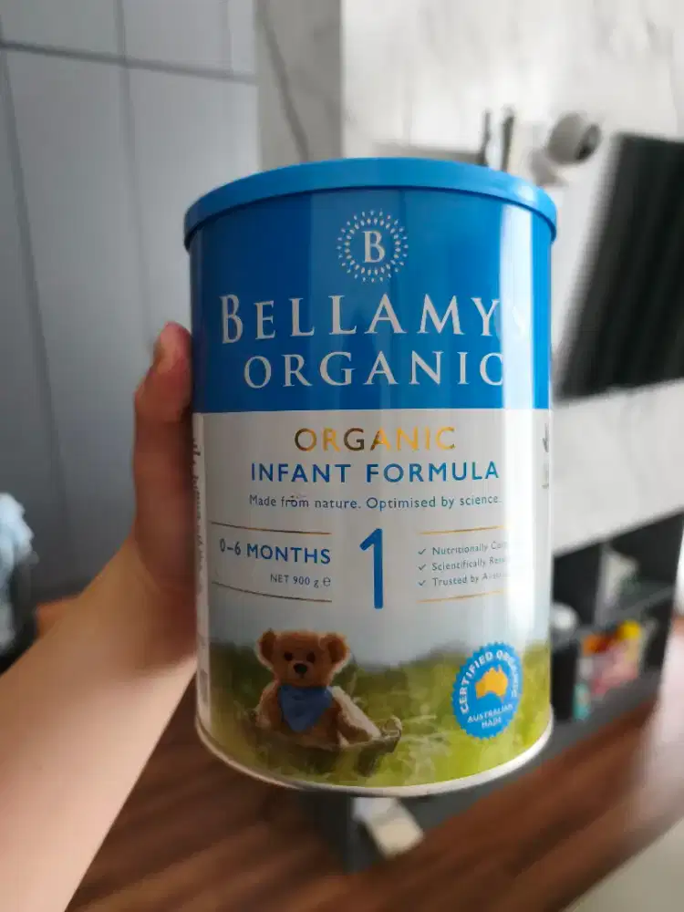 SUSU ORGANIC BELLAMY'S 0-6 BULAN NEW