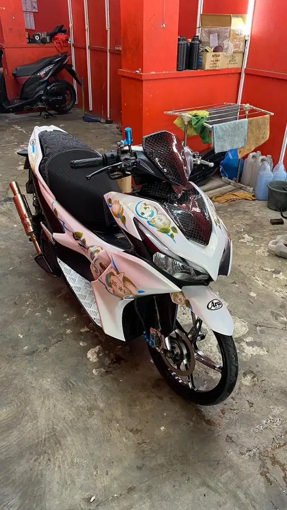 New Aerox keyless modifikasi
