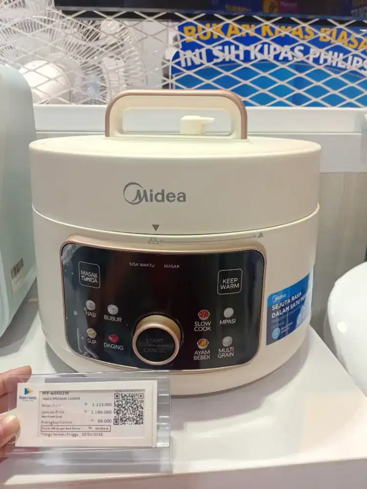 Midea Pressure Cooker Bisa Cicilan Pake Home Credit Mulai 15rb/hari