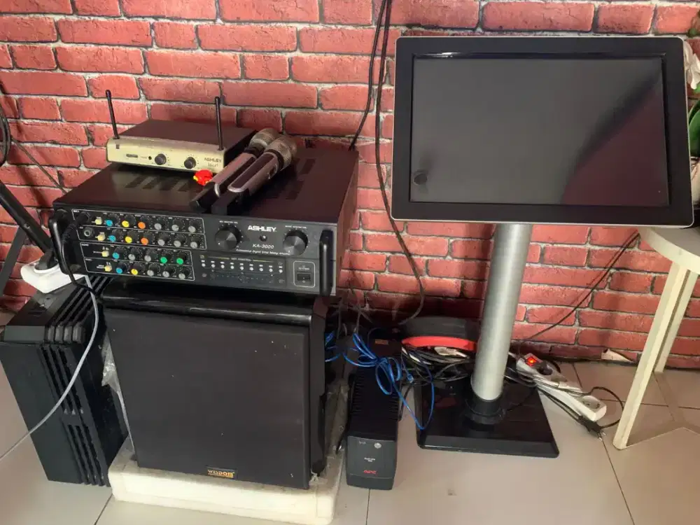 Di Jual Paketan Alat Karoke lengkap-Normal