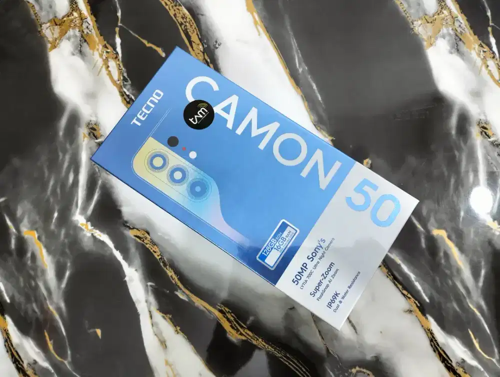 Tecno Camon 50 8/128 GB Baru