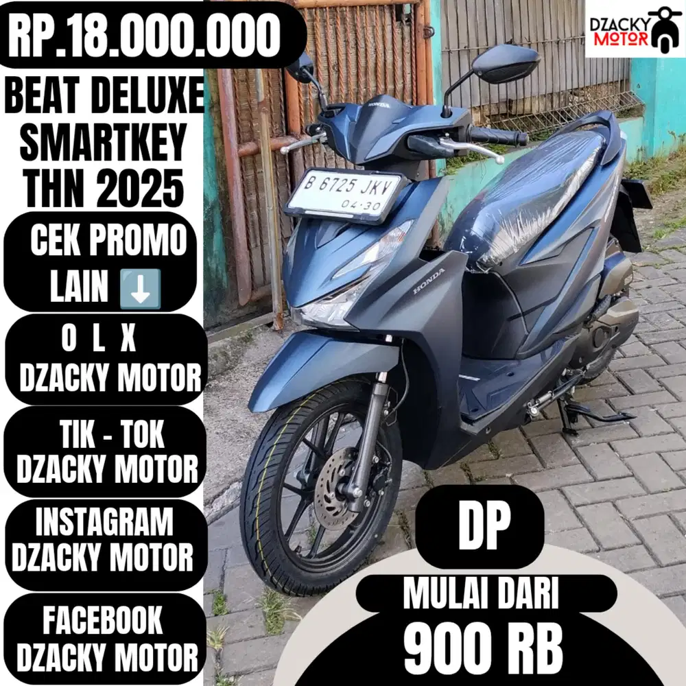 BEAT DELUXE SMARTKEY 2025 SECOND LIKE NEW