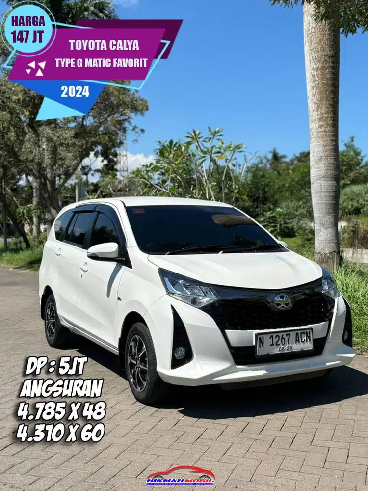 TOYOTA CALYA G 2024 AUTMATIC FAVORIT