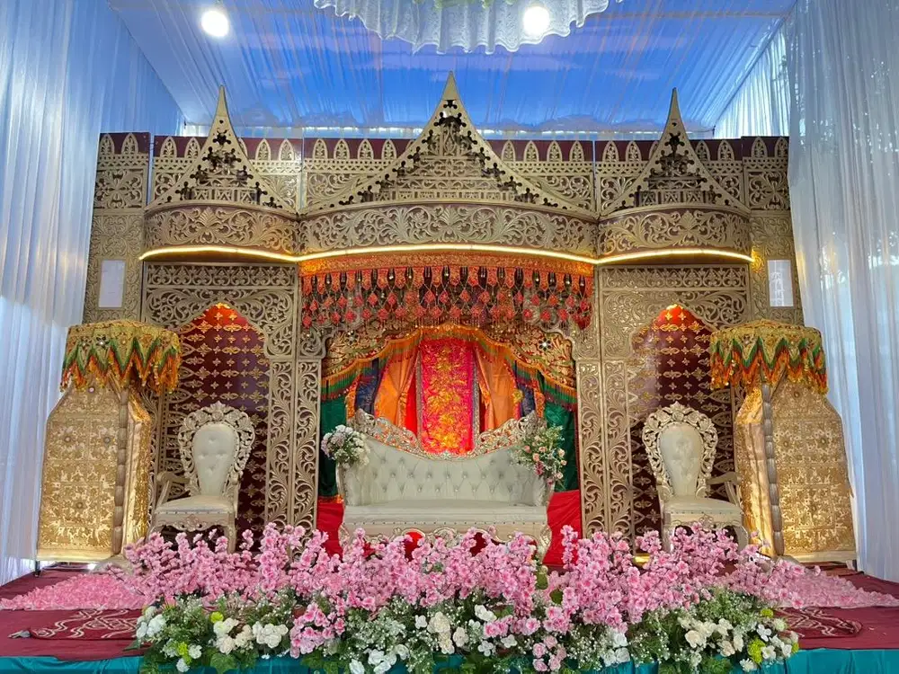 Pelaminan lengkap smpai isi dapur