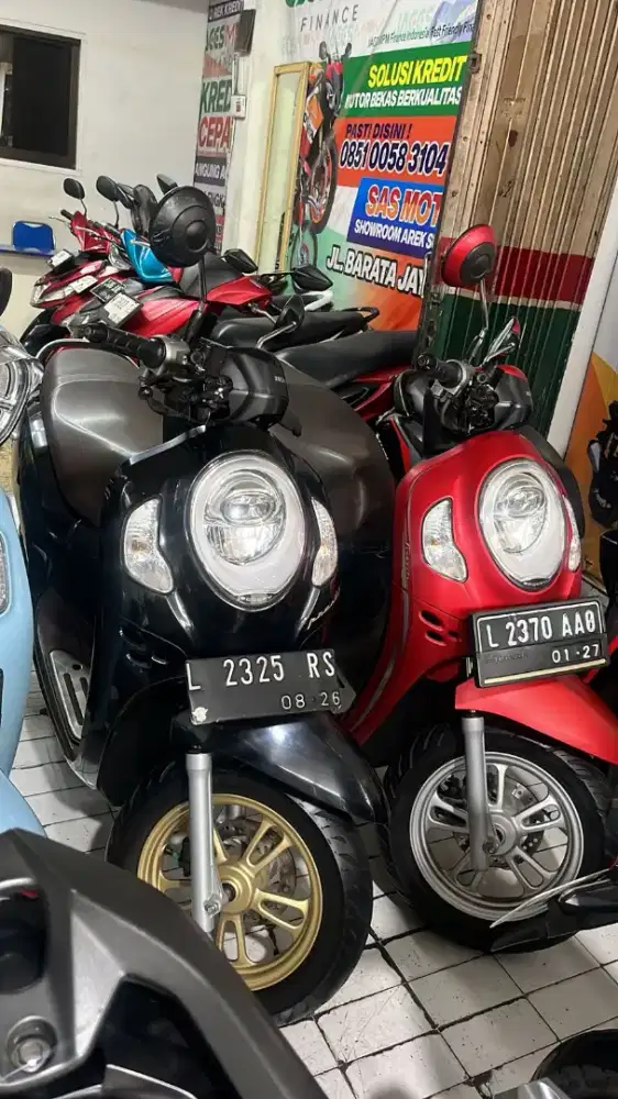 HONDA SCOOPY 2021 UM 1JT SAS MOTOR JL BARATA JAYA 19 NO 5