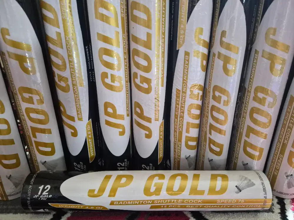 Shuttlecock JP GOLD Original Cock Badminton JP Gold Kok JP Gold Ori