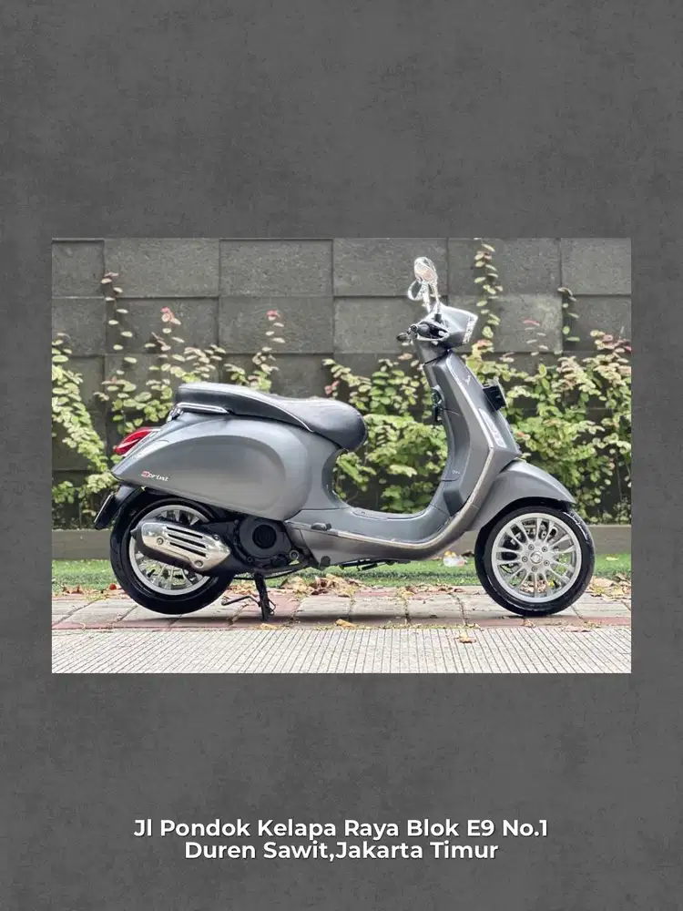 PIAGGIO VESPA SPRINT 150 IGET 3V IE TH 2018 GREY TITANIO Perfect Condi