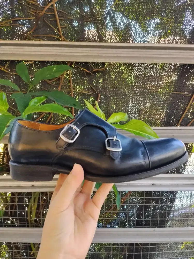 Sepatu pantofel kulit asli sz 38(24cm)