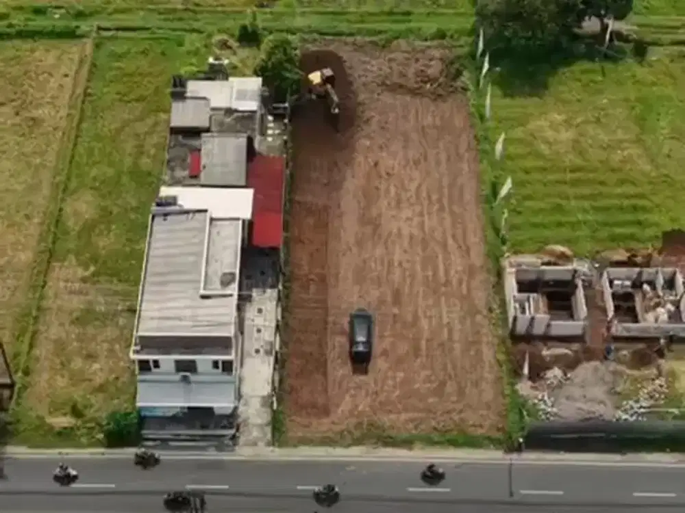 Tanah Jogja Dekat Area Pemda Sleman, Bisa Tempo Cicilan Tanpa Bunga