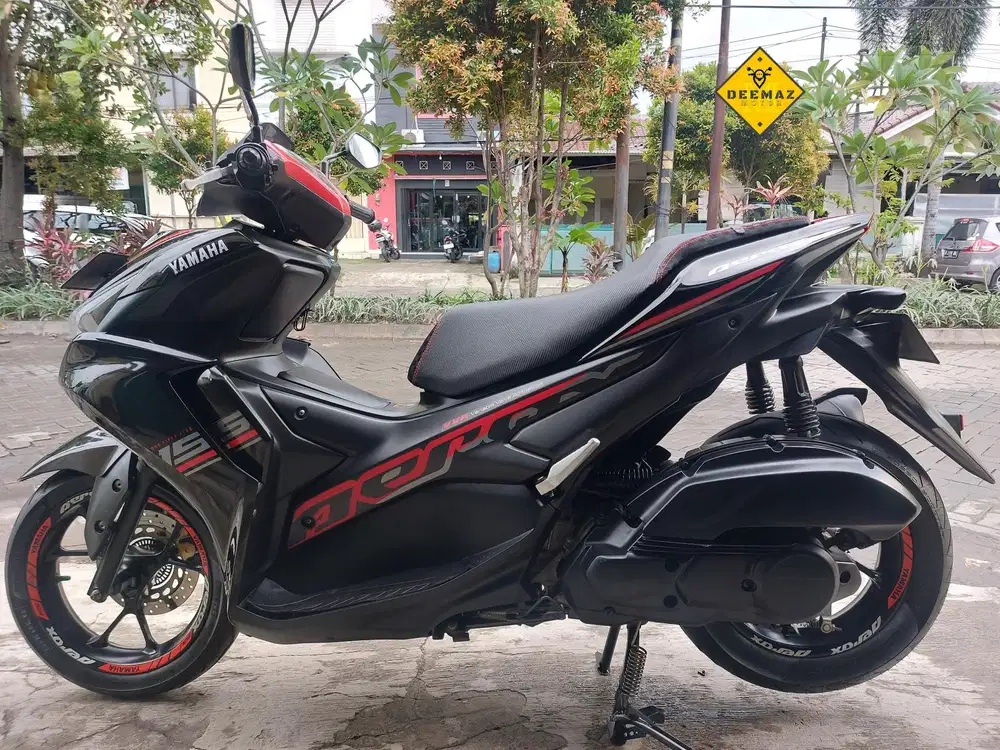(DP 300)‼️ Aerox Connected Hitam 2022 Cash, Kredit & Tukar Tambah