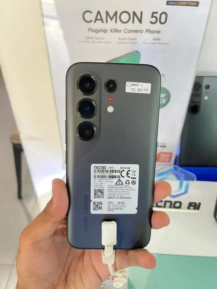 Tecno camon 50 pro 5g promo cicilan tanpa dp bunga 0% cukup ktp aja