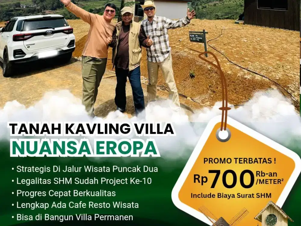 Tanah Murah The Hanjawong Villas, view pemandangan