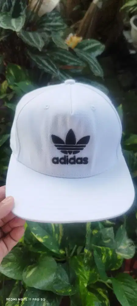 Topi Snapback adidas trefoil ori