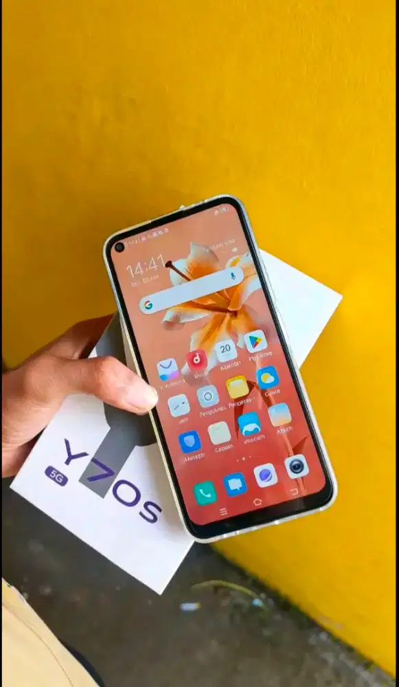 Vivo Y70s 5G Ram 8/256GB Kumplit