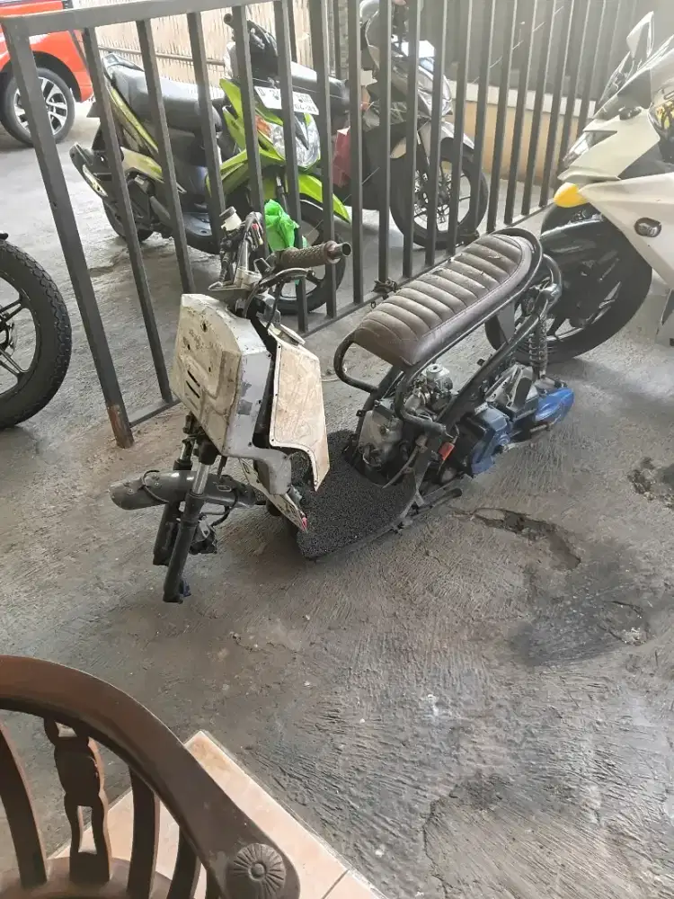 Suzuki spin 125 2008 custom ruckus bahan