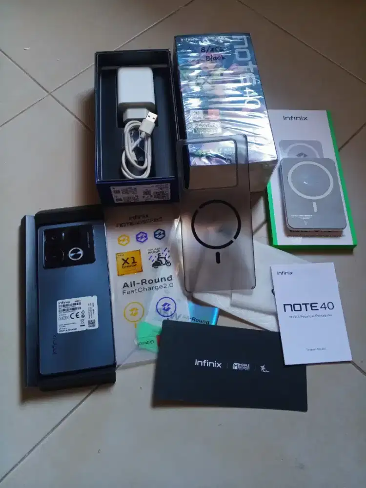 Infinix note 40 8/256GB Fullset